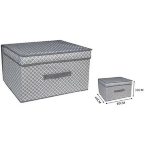 Caja Organizadora De Ropa Closet Con Tapa 604030 Cm-1