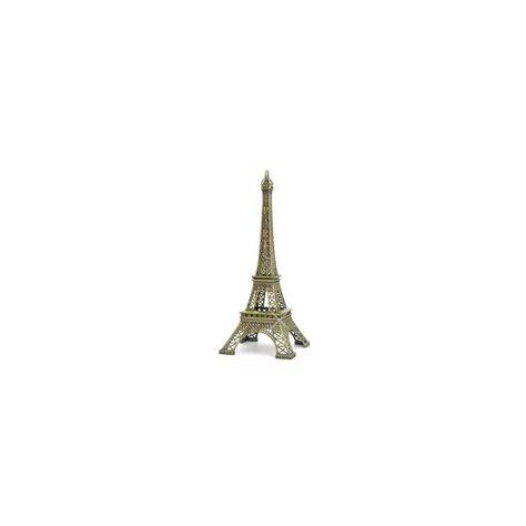 Torre Eiffel 13 Cm Metalica para Decoración-0
