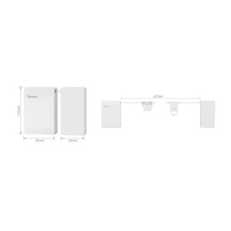 Motor de Cortina Inteligente Zigbee ZBCurtain Sonoff-4