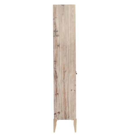 Librero Terney de madera y acero-3