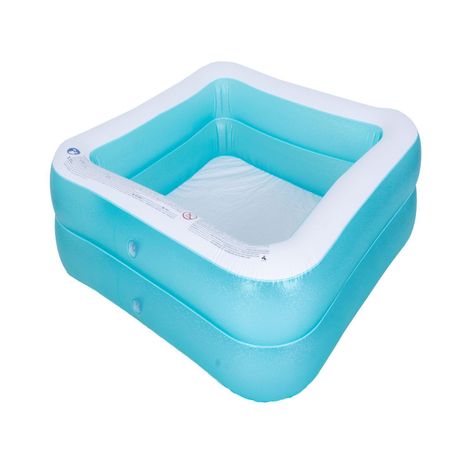 Piscina Inflable Mosaico Cuadrada 145x145cm-0