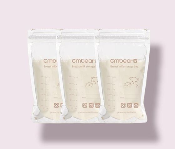 BOLSA DE ALMACENAMIENTO DE LECHE MATERNAL LIBRE BPA 30 UNID. CMBEAR  UXOCRO-5