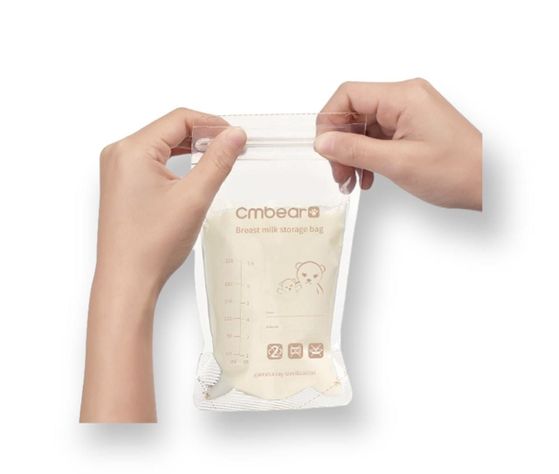 BOLSA DE ALMACENAMIENTO DE LECHE MATERNAL LIBRE BPA 30 UNID. CMBEAR  UXOCRO-3
