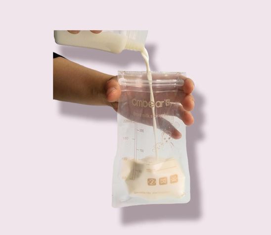 BOLSA DE ALMACENAMIENTO DE LECHE MATERNAL LIBRE BPA 30 UNID. CMBEAR  UXOCRO-1