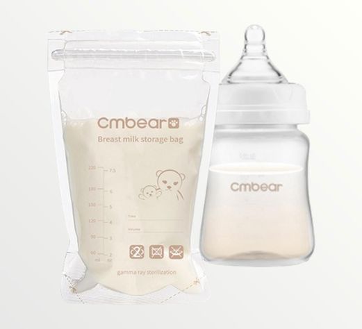 BOLSA DE ALMACENAMIENTO DE LECHE MATERNAL LIBRE BPA 30 UNID. CMBEAR  UXOCRO-4