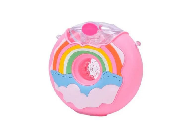 Termo Contenedor En Forma De Dona Rosa-0
