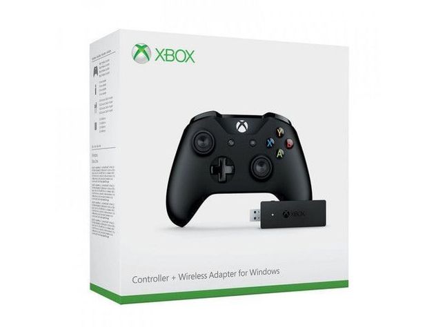 Control Wireless Xbox one + Adaptador Wireless Window 10 - Sniper-0