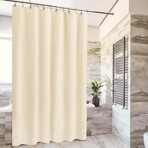 Forro Cortina De Baño Beige Pvc 183 X 183-0