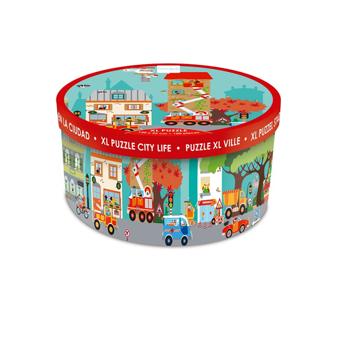 PUZZLE 100PCS DE PISO, CIUDAD-1