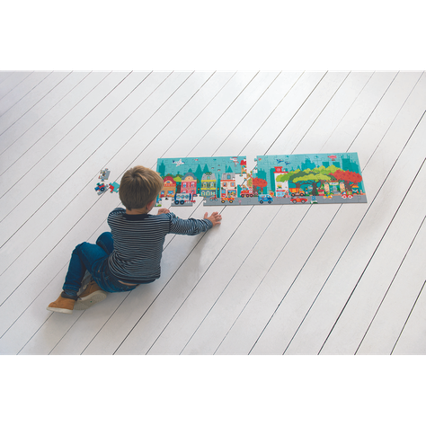 PUZZLE 100PCS DE PISO, CIUDAD-4