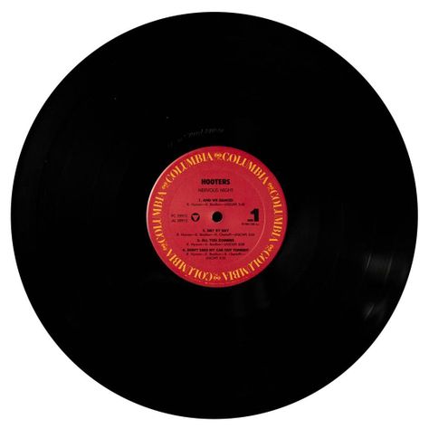 HOOTERS  - NERVOUS NIGHT VINILO USADO-2