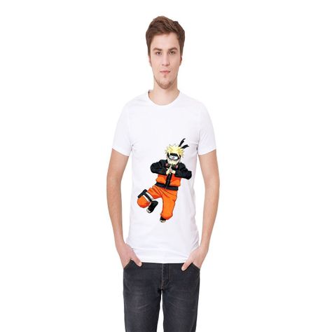 Polera Manga Corta Naruto D10-0