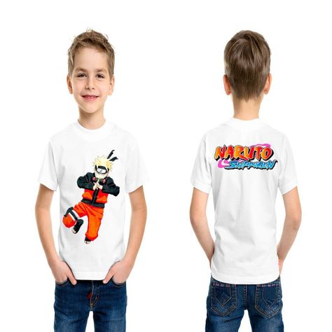 Polera Manga Corta Naruto D10-2