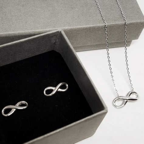 Aros Símbolo de Infinito - Plata 925-1