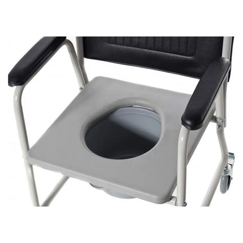 Silla de Baño con Ruedas Acero-3