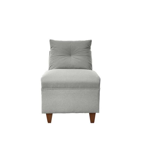 Juego Living Mateo Chenille Gris Pata Madera 3C.1C.1C-2