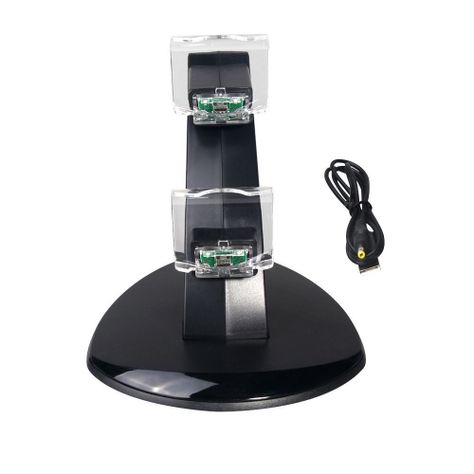 Cargador Dual Control Joystick Mando Ps4 Doble Usb-1