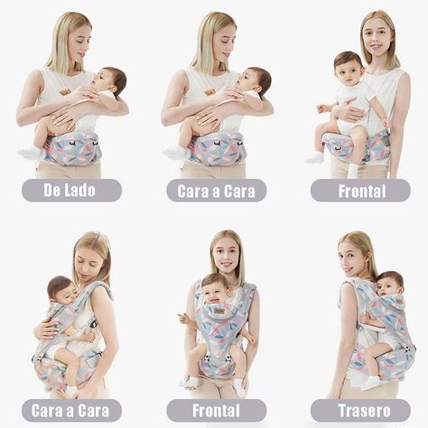 Portabebé Mochila Ergonómico Multifuncional 6 en 1-1