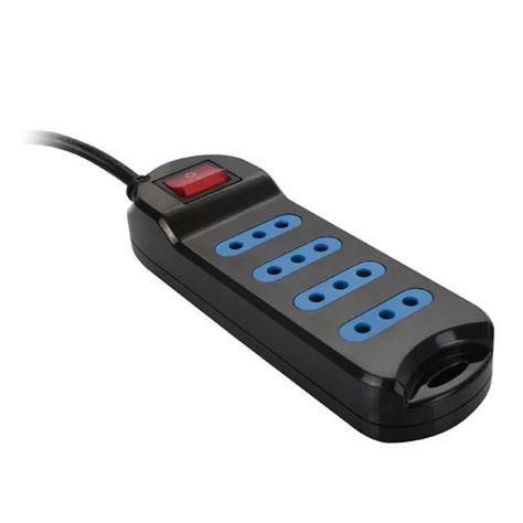 EXTENSION MULTIPLE SWITCH XT53 4 POS 3MTS NEGRO-1