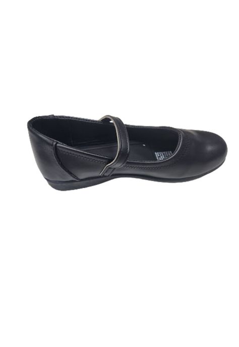 Zapato escolar Niña Negro Velcro-1