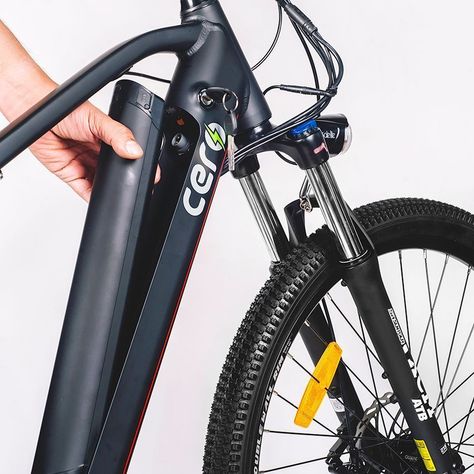 Bicicleta Eléctrica Cero M8 Negro-2