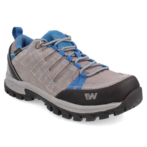 Zapatilla Weinbrenner Hombre Battuta Gris Premium Cuero-0