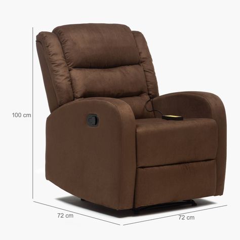 Berger Reclinable Virgil Masajeador Daniels Fg98013M-4