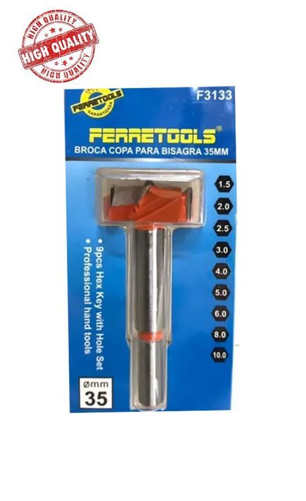Broca Forstner - para bisagra Para Madera 35mm-1