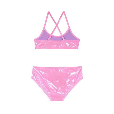 Traje de Baño Niña Bikini UV30+ H2O Wear Morado-2