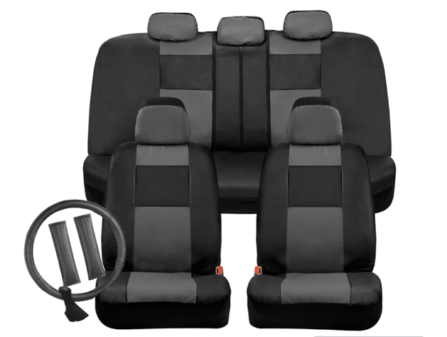 Fundas Cubre Asiento Autos Universales Ecocuero-0