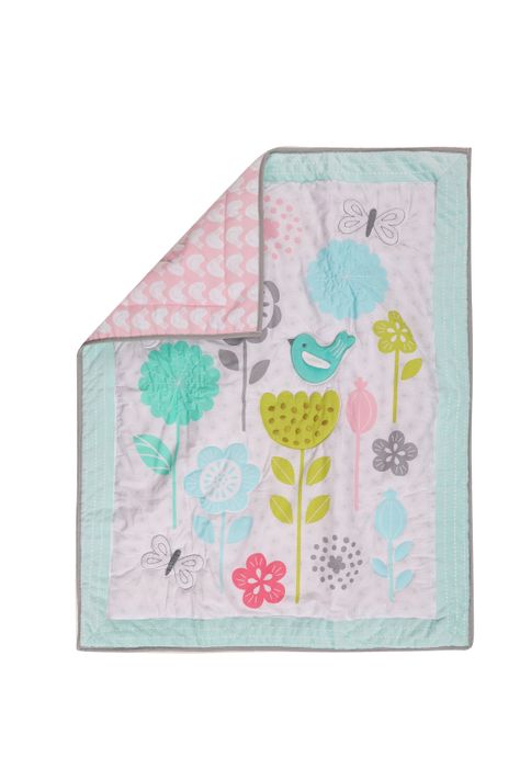 SET ROPA DE CUNA 100% ALGODÓN SWEET BIRDS 5 PIEZAS-5
