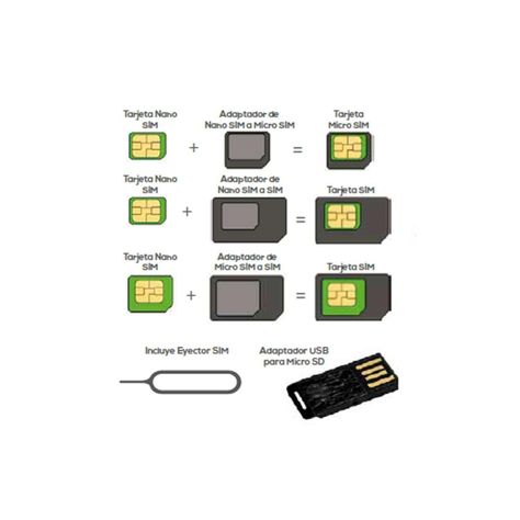 Adaptador Para Tarjeta SIM De Telefono Celular Dblue-1