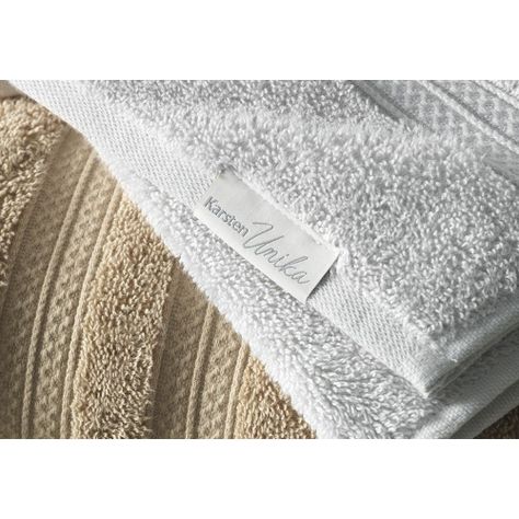 Sábana de baño Karsten Unika 500gr 86 x 150 cm Gris Perla-2