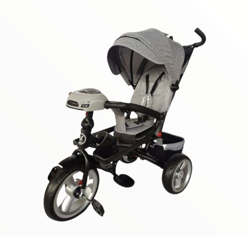 Triciclo voyage 360 grey -0