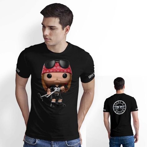 Polera Rockera Guns N' Roses D3-2