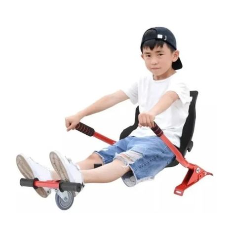 Hover Kart Carro Para Smart Balance Scooters Deporte Paseo Rojo-1