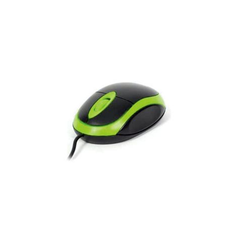 Mouse Óptico Con Conexión Usb Color Verde - Puntostore-0
