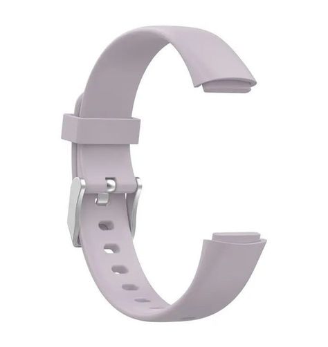Correa Silicona Compatible Fitbit Luxe  15,4mm Lila-1