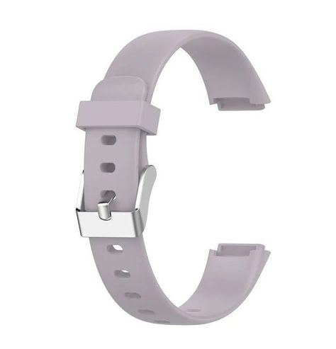 Correa Silicona Compatible Fitbit Luxe  15,4mm Lila-0