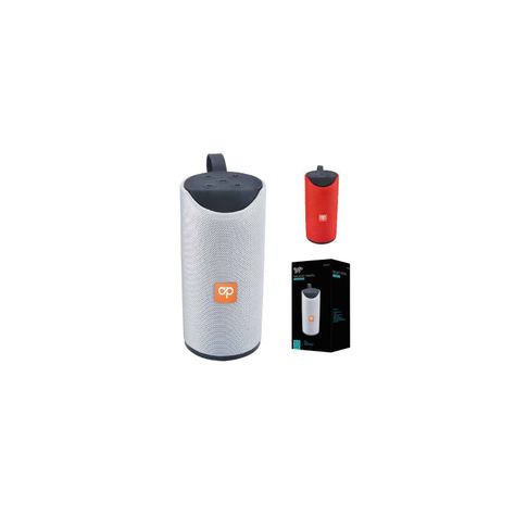 Parlante Bluetooth 10w Rojo Recargable - Puntostore-1