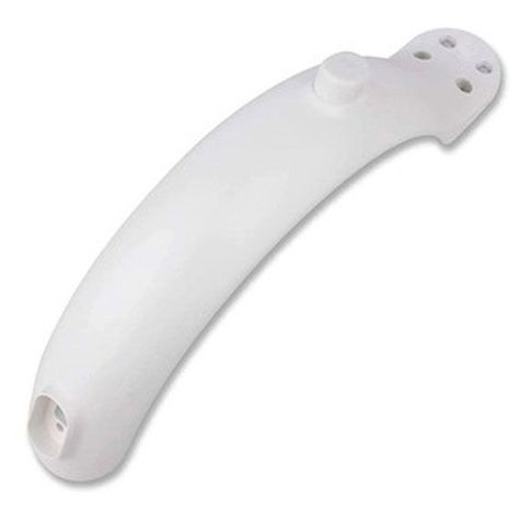 Tapabarro Trasero Scooter Eléctrico 4 Hoyos Blanco-1