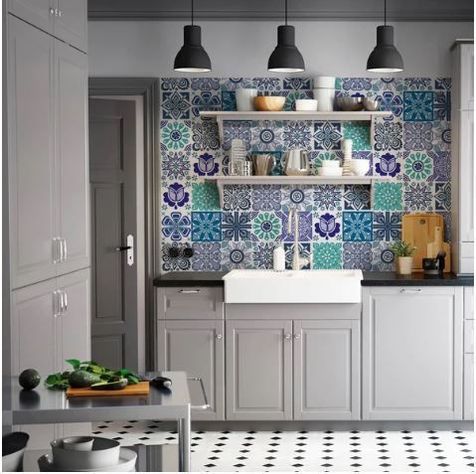 Azulejo Autoadhesivo Decorativo 15x15 Marina-4