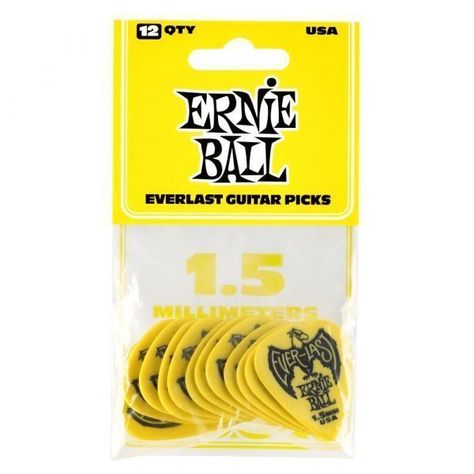 Set De Uñetas Everlast P09195, 1.5 mm/12 Un Ernie Ball-1