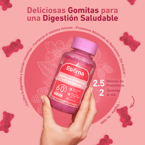 Pack Gomitas Eterna de Biotina y Probióticos-4