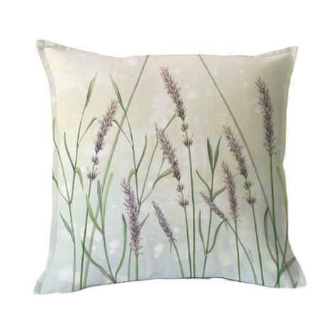 FUNDA COJÍN ALGODÓN  LAVANDA 45X45-0