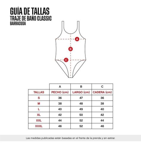      Traje Baño Mujer Classic Bathe Nuevo & Original Barracuda-2
