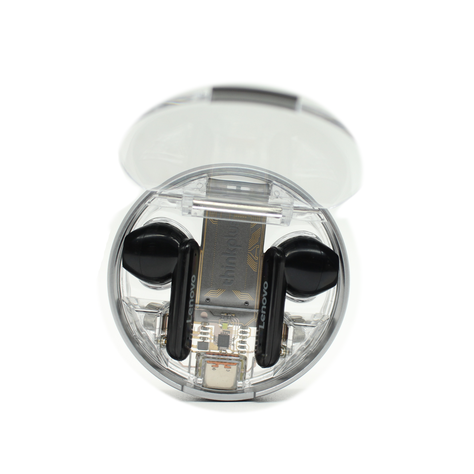 Audifonos TWS Bluetooth LP9 Pro Lenovo Negros-1