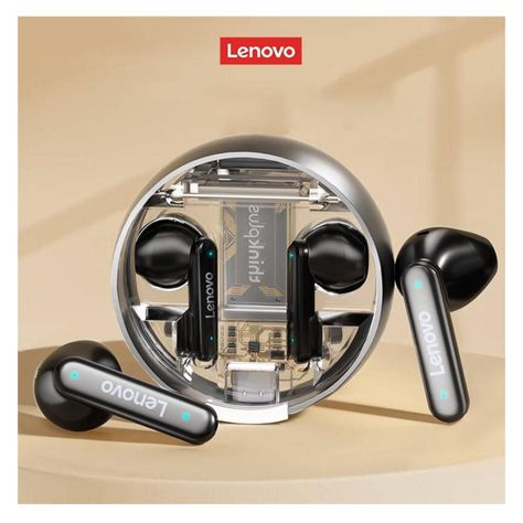 Audifonos TWS Bluetooth LP9 Pro Lenovo Negros-2