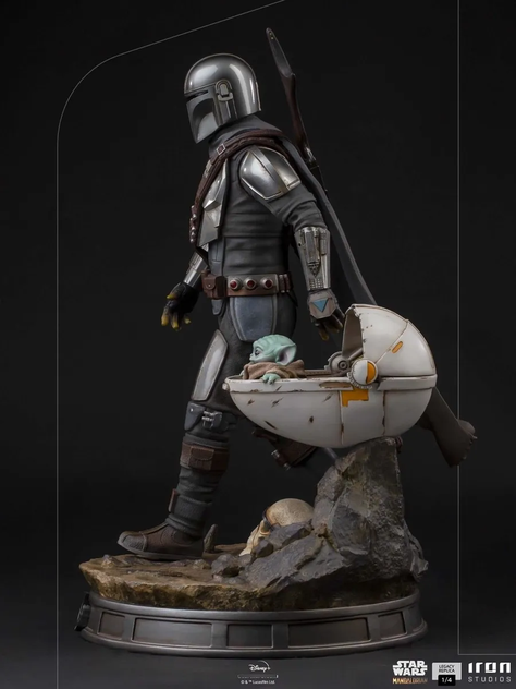 Figura The Mandalorian And Child 1/4 -2