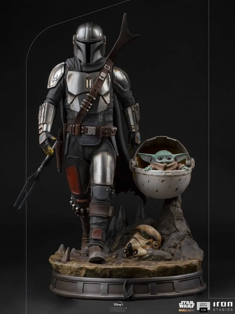Figura The Mandalorian And Child 1/4 -1